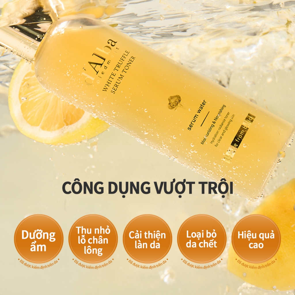 Ảnh Bộ dưỡng ẩm chăm sóc hàng ngày 3 sản phẩm - White Truffle First Spray Serum 100ml,  Waterfull Tone-up Suncream 50ml và Serum Toner 180ml 2