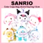 Móc khóa quyến rũ túi Cape màu 13cm (Kitty / Mymelody / Kuromi / Cinnamoroll / Hangyodon / Pompompurin / Pochacco)