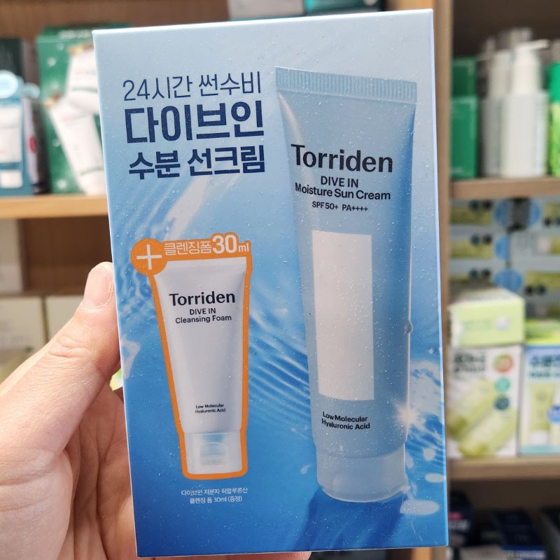 OLIVE YOUNG EDITION [60ml x 2 EA] Kem chống nắng dưỡng ẩm dưới nước SPF 50 + PA + + + + (Chăm sóc da Hàn Quốc, Làm đẹp Hàn Quốc, K-Beauty)