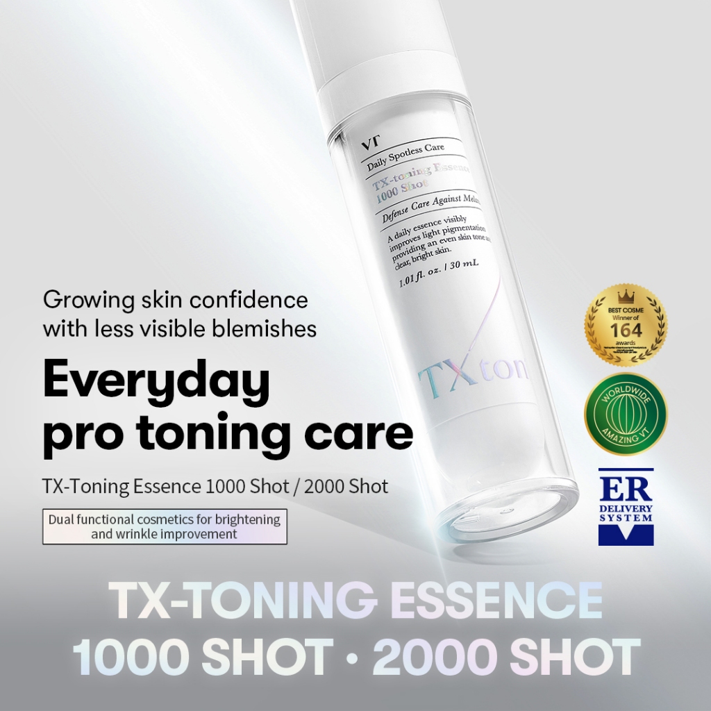 [Vt] Tinh chất tấn TX 1000, 2000 30ml Axit Tranexamic, Melanin & Hyperpigmentation Dark Spot Care [Officail Flagship]