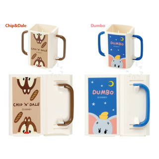 [Skater] Hộp đựng đồ uống có thể gập lại DHP2 Hộp đựng đồ uống gấp không tràn cho trẻ em (Kitty / Mickey / Pooh / Baby shark / Chip & Dale / Dumbo)