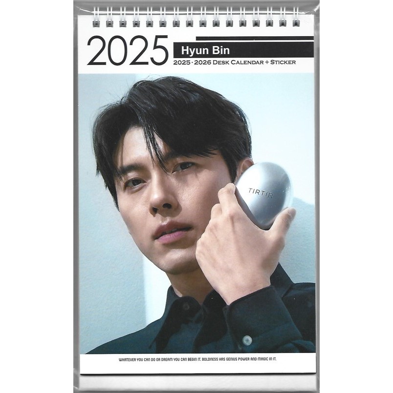 Lịch ảnh Hyun Bin 2025 & 2026 K-ACTOR 202406 | Shopee Việt Nam