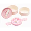 Hộp cơm trưa tròn SANRIO Bộ sưu tập 2 tầng 500ml Mymelody, Pochacco, Cinnamoroll ONWR1