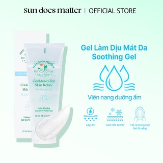 Gel Làm Dịu Da Giảm Nhiệt Cooldown For Skin Relax Soothing Gel (200ml)