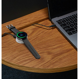 Bộ sạc không dây chính hãng Samsung cho Galaxy Watch 7/6/5/4/Active/1/2, màu trắng