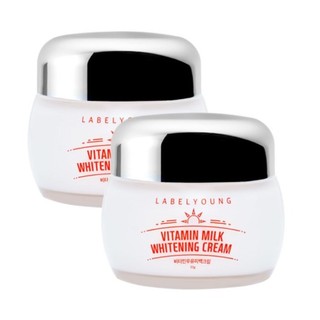 Kem Dưỡng Trắng Da Label Young Vitamin Milk Whitening Cream 55g