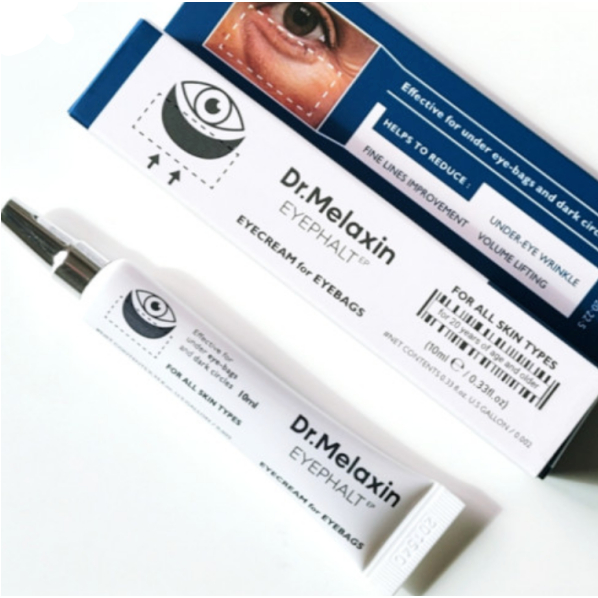 Kem dưỡng mắt Dr.Melaxin Eyephalt 10ml - Kem dưỡng mắt chống lão hóa cho túi mắt, bọng mắt, quầng thâm