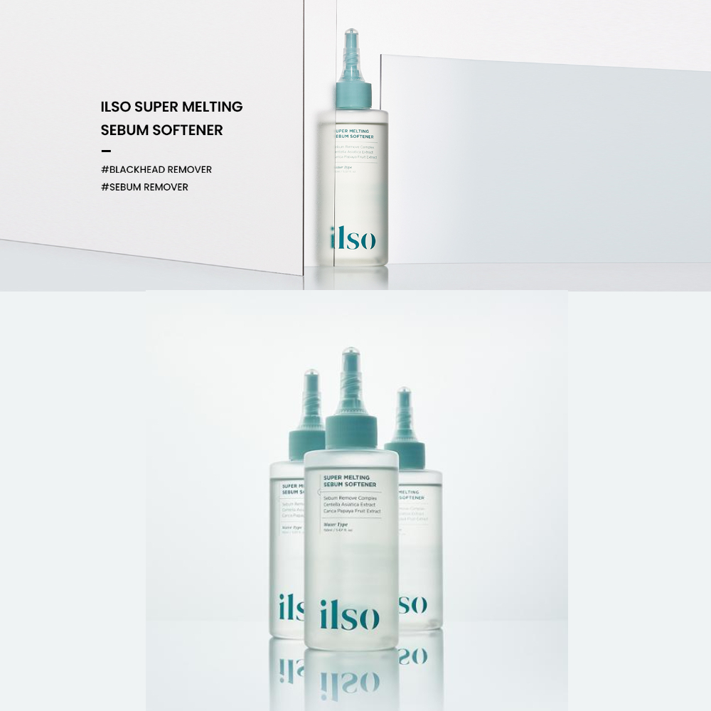 SET 2 MÓN Tinh chất ủ mụn đầu đen ILSO softener + Bông Cotton tiết kiệm