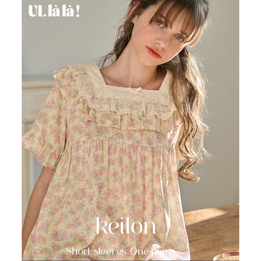 [MALL CHÍNH HÃNG] (25153WOSXN) ULLALA PYJAMAS Keilon Váy ngủ mặc nhà ...