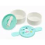 Hộp cơm trưa tròn SANRIO Bộ sưu tập 2 tầng 500ml Mymelody, Pochacco, Cinnamoroll ONWR1