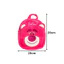 Ba lô 3D nhân vật Pixar Lotso (Trắng / Hồng) 1049215