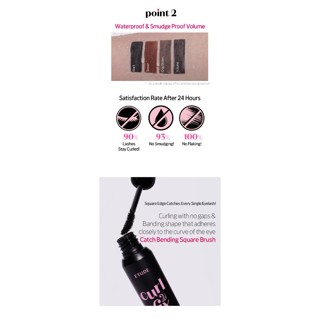 Ảnh Mascara ETUDE Curl Fix 8g 4