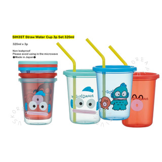 [Skater] Bộ sưu tập hộp cơm trưa Sanrio Hangyodon Túi đựng đồ ăn trưa Cốc rơm Đũa (SIH3ST ONWR1AG PFLW4AG KGA1)