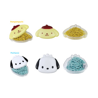 [Sanrio] My Melody / Kuromi / Cinnamoroll / Kitty / Pompompurin / Pochacco Color Clip 50p