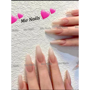 Nail Box Thiết Kế 10 Móng Úp Thạch Nude Ombre M94 Nhà Mơ Nails