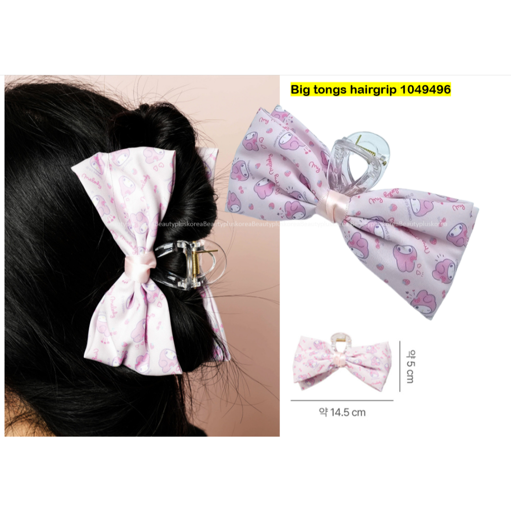 [Sanrio] Bộ sưu tập phụ kiện tóc daiso MY MELODY Hàn Quốc
