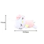 Móc khóa quyến rũ túi búp bê kẹo bông Kitty (Hồng / Xanh) 1041704