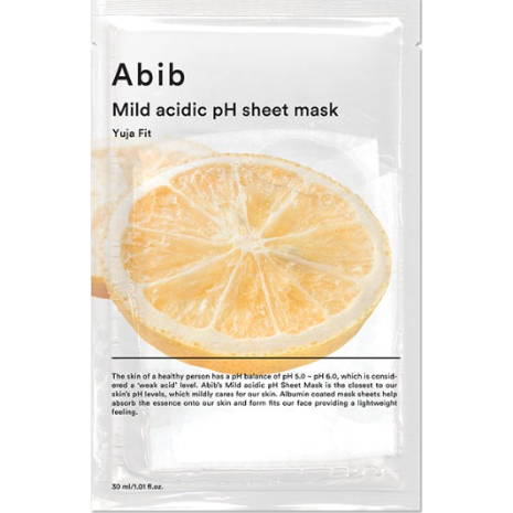Abib Mặt nạ tấm pH axit nhẹ 5 loại (Heartleaf, Aqua, Honey, Yuja, Jericho Rose) 5,10ea