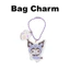 Kuromi Clear Bag Charm / Mini Collect Book