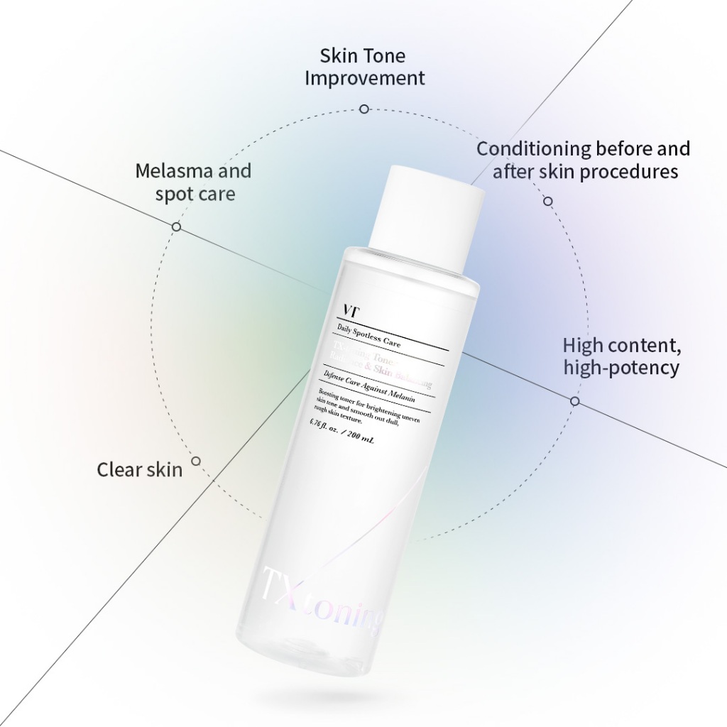 [Vt] Mực TX-Toning 200ml Axit Tranexamic, chăm sóc Melanin & Tăng sắc tố, da rạng rỡ [Flagship chính thức]