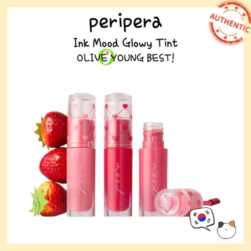 [màu mới] peripera Ink Mood Glowy Tint - OLIVE YOUNG TỐT NHẤT! Vận chuyển từ Hàn Quốc