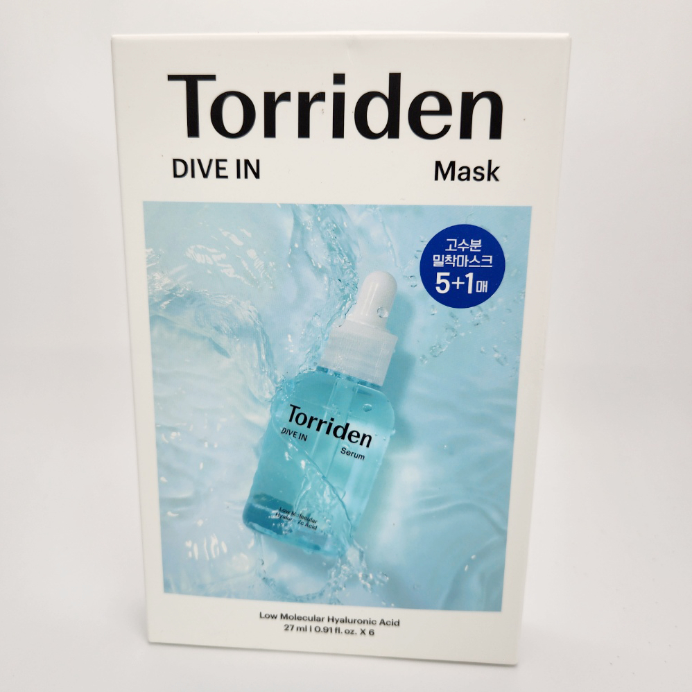 PHIÊN BẢN OLIVE YOUNG: Mặt nạ Hyaluronic phân tử thấp Dive In Low 27ml (Chăm sóc da Hàn Quốc, Vẻ đẹp Hàn Quốc, K-Beauty)