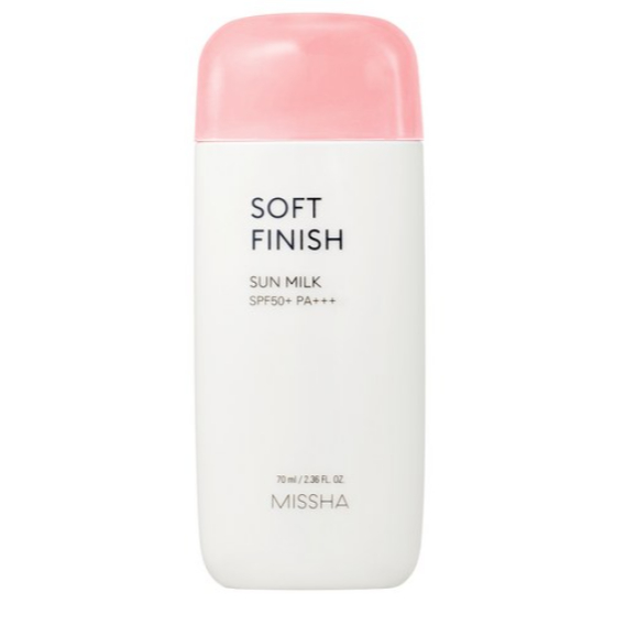 Missha All-Around Safe Block Soft Finish Sun Milk SPF50 + PA + + + 70ml