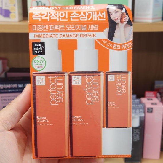 OLIVE YOUNG EDITION [80ml x 2ea + 30ml + Hair Pack 30g] Perfect Serum 80ml - Original (chăm sóc da Hàn Quốc, Korea Beauty, K-beauty)