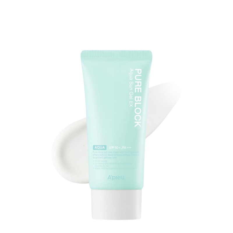 A'PIEU Kem chống nắng A 'pieu Pure Block (Natural / Tone up / Waterproof /  Aqua Sun Gel) 50ml