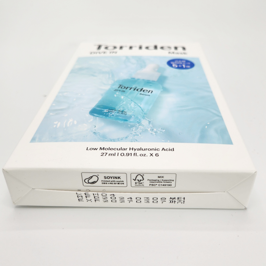 PHIÊN BẢN OLIVE YOUNG: Mặt nạ Hyaluronic phân tử thấp Dive In Low 27ml (Chăm sóc da Hàn Quốc, Vẻ đẹp Hàn Quốc, K-Beauty)