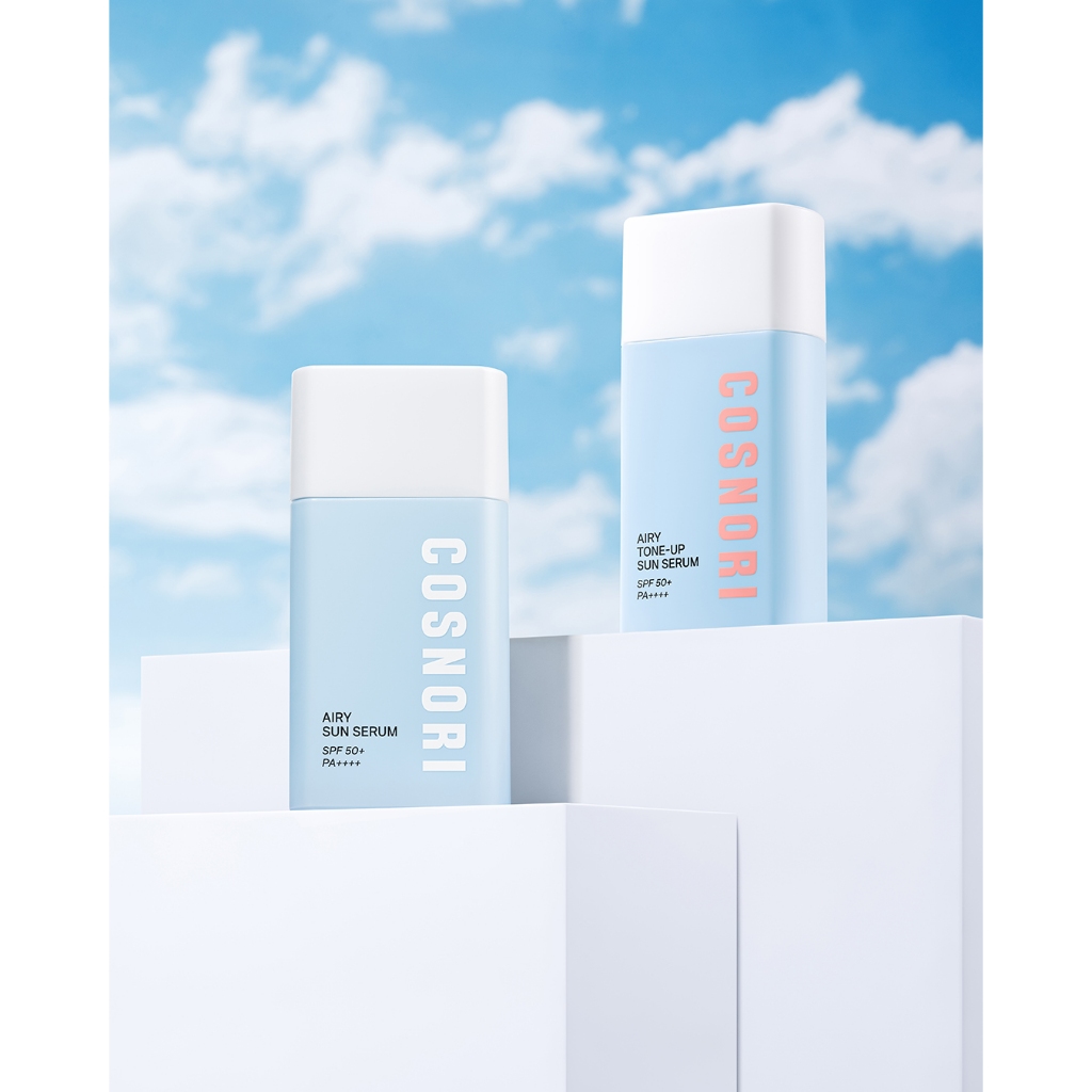 COSNORI Airy Sun Serum SPF50 + PA + + + + - Kem chống nắng nhẹ