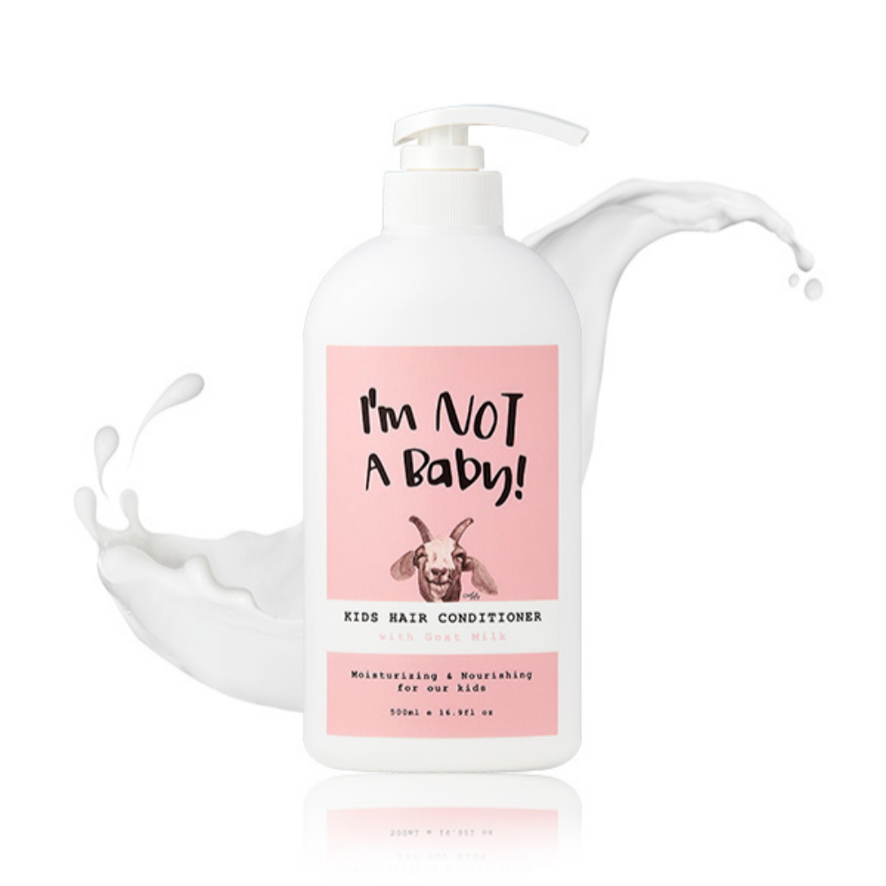 Dầu xả cho bé I'm Not A Baby chiết xuất sữa dê và bơ hạt mỡ (500ml)
