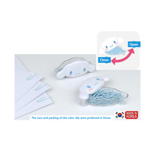 [Sanrio] My Melody / Kuromi / Cinnamoroll / Kitty / Pompompurin / Pochacco Color Clip 50p