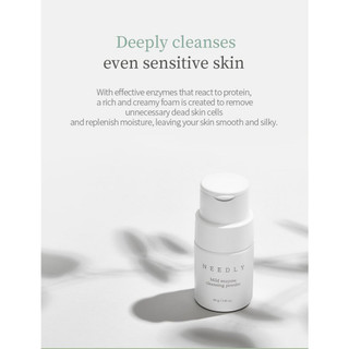 [NEEDLY] Enzyme Powder Cleanser 60g – Bột rửa mặt enzyme dịu nhẹ