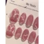 Nail Box thiết kế mắt mèo gấu và trái tim hồng thạch nhẹ nhàng M29 Mơ Nails
