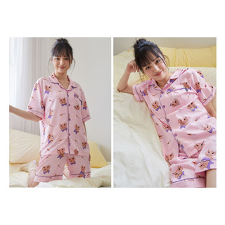 [Spao] Shinchan 2024 Bộ đồ ngủ ngắn tay Crayon Shin Chan thiết kế mới