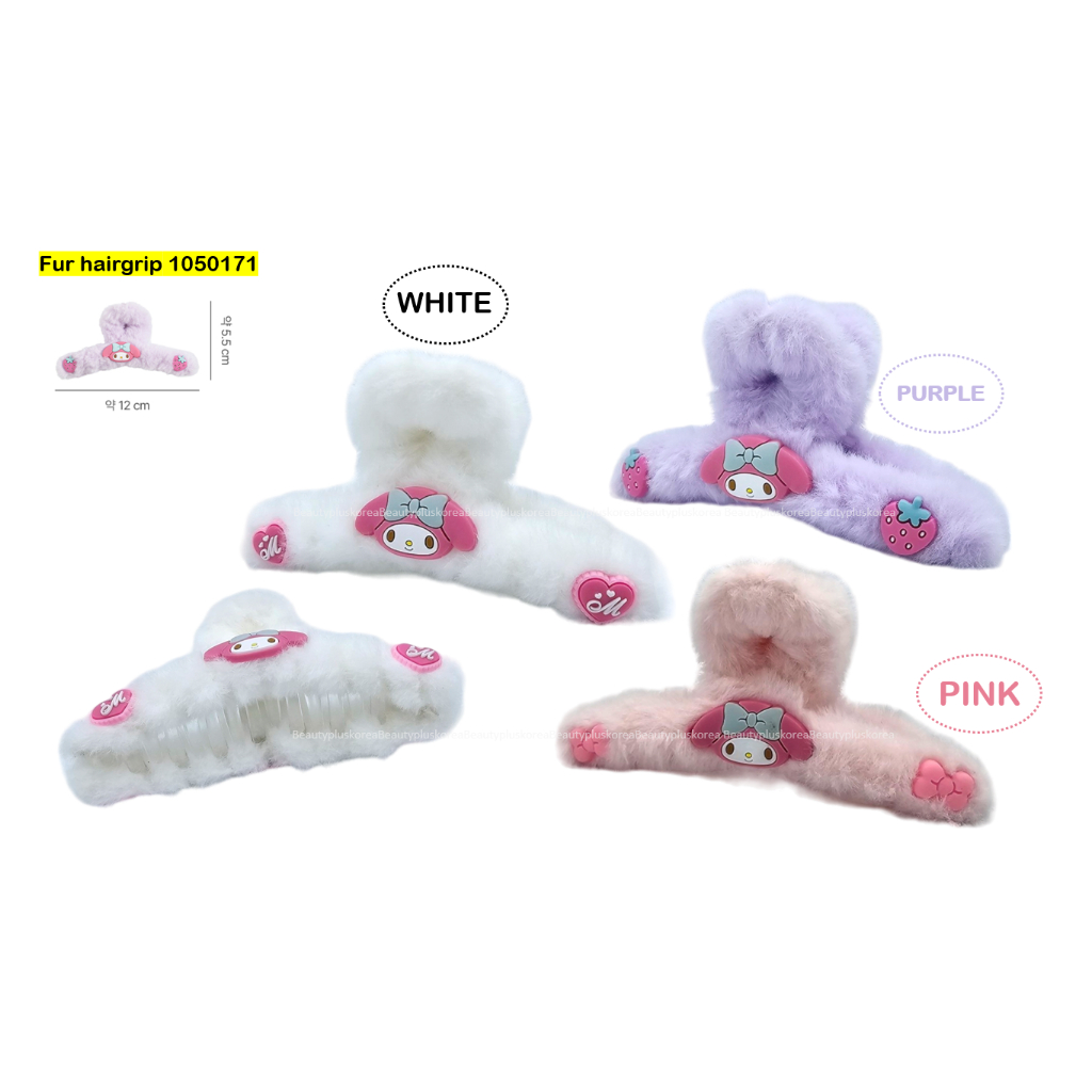 [Sanrio] Bộ sưu tập phụ kiện tóc daiso MY MELODY Hàn Quốc
