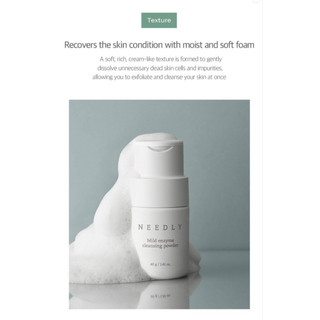 [NEEDLY] Enzyme Powder Cleanser 60g – Bột rửa mặt enzyme dịu nhẹ
