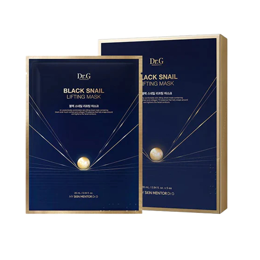 Dr.G Mặt nạ nâng ốc sên đen 5ea, 10ea