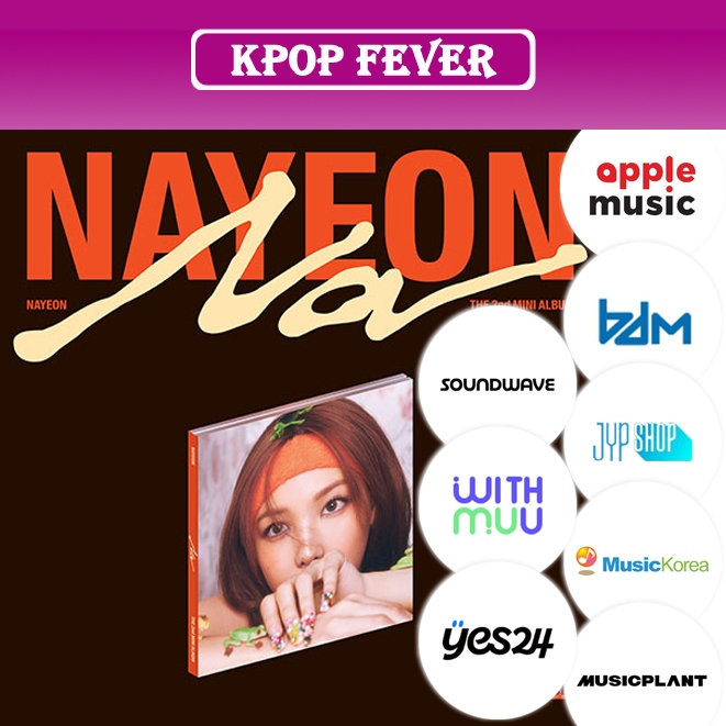 (POB OPTION) TWICE NAYEON - NA (2nd Mini Album) Digipack Ver. | Shopee ...