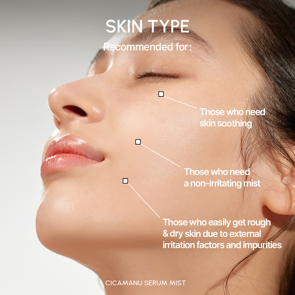 [Parnell Chính hãng] Xịt khoáng serum chiết xuất rau má mật ong dưỡng ẩm làm dịu da, nền da mịn mướt căng bóng Parnell Cicamanu Serum Mist 50ml