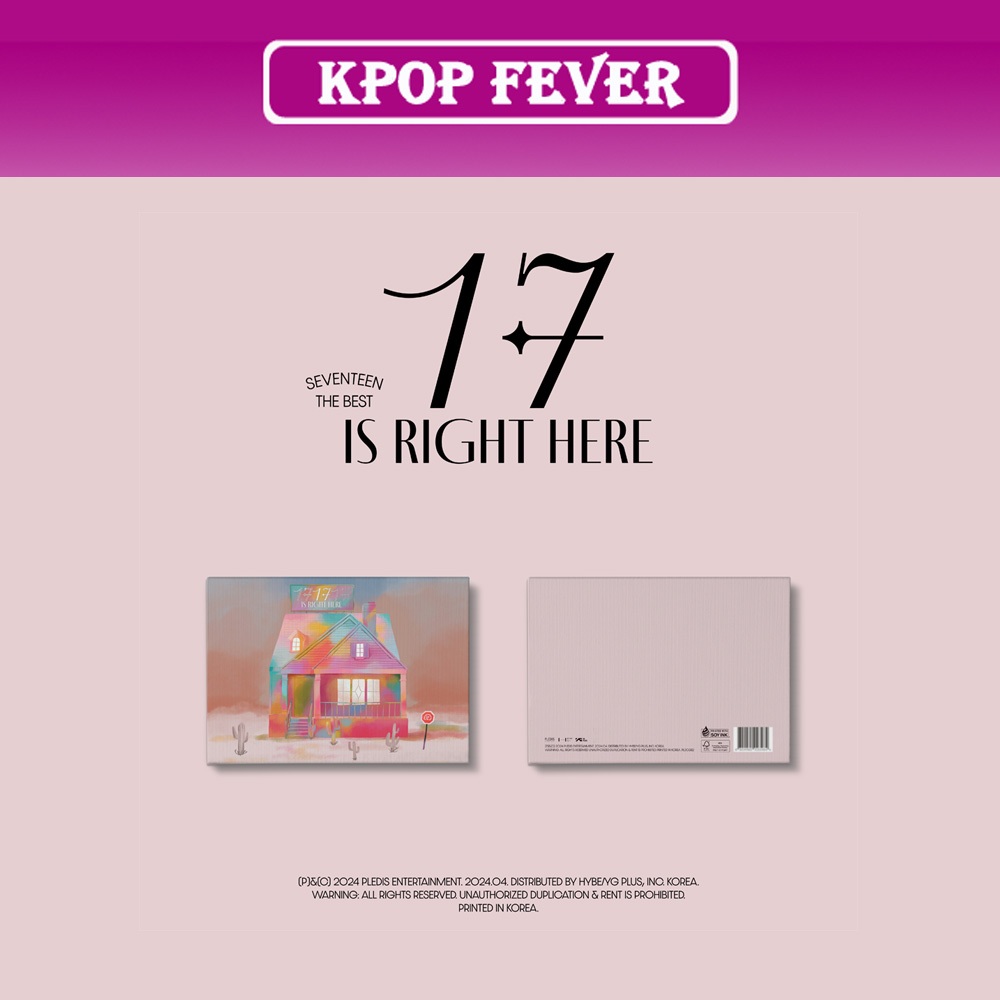SEVENTEEN - BEST ALBUM [ 17 IS RIGHT HERE ] DELUXE Ver. | Shopee Việt Nam
