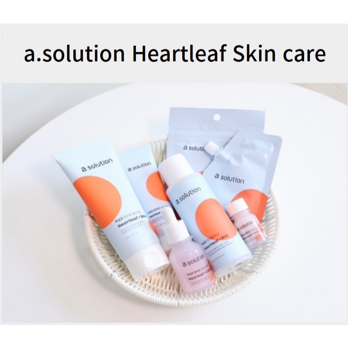 [A.solution] HEARTLEAF CALAMINE CHĂM SÓC DA 8 LOẠI / VEGAN COSMETIC ...