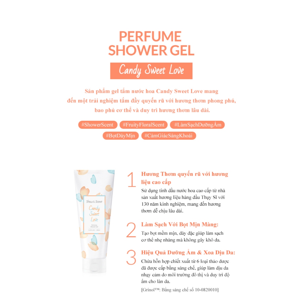 Sữa Tắm Nước Hoa Stella 's Scent 200ml