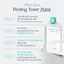 Toner tẩy tế bào chết Pore Zero 310ml | Toner cho kết cấu da mịn màng | Loại bỏ bã nhờn và chất thải | Mịn màng, tươi mới | Cân bằng dầu và nước | Chăm sóc tế bào chết hàng ngày
