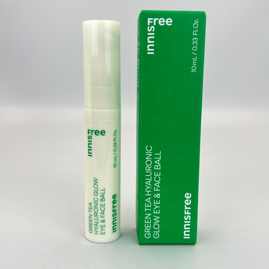 [innisfree] Trà xanh hyaluronic glow eye & face ball 10ml