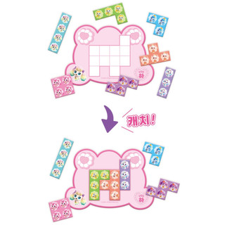 Catch Teenieping Tetromino Trò Chơi Gia Đình Family Party Kids Brain Exercise