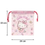 Túi dây rút Sanrio Gusseted 2p (Mymelody & Kuromi / Kitty) KB64WN