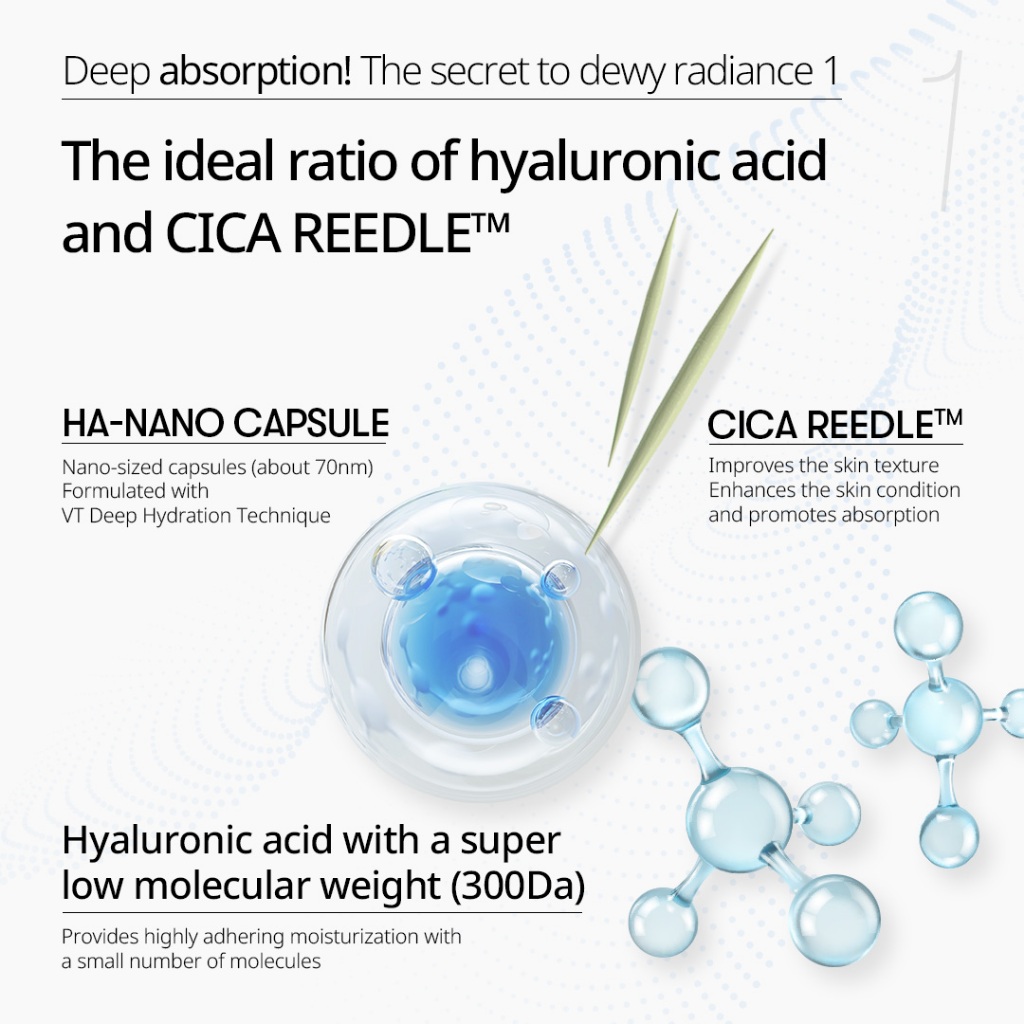 [Vt] Hydrop Reedle Shot 100hL, 300hL, 700hL Kem tăng cường dưỡng ẩm, Hydrat hóa sâu [Flagship chính thức]