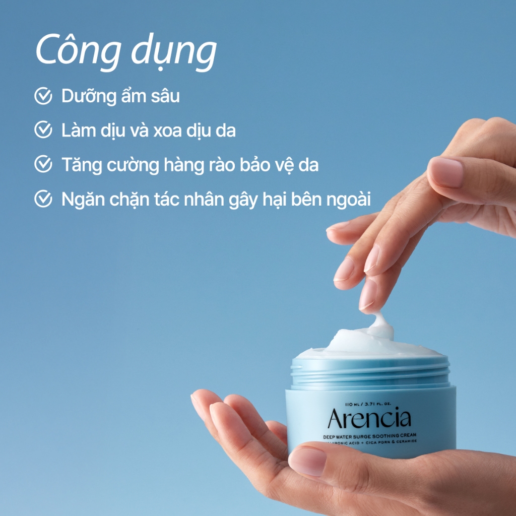 [Arencia] Kem làm dịu da Deep Water Surge 110ml